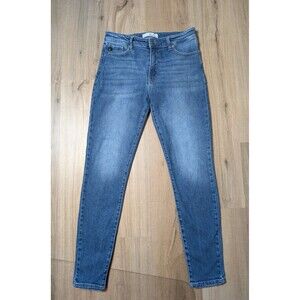KanCan Women's Blue Skinny Jeans Size 29 Stretch Mid Rise